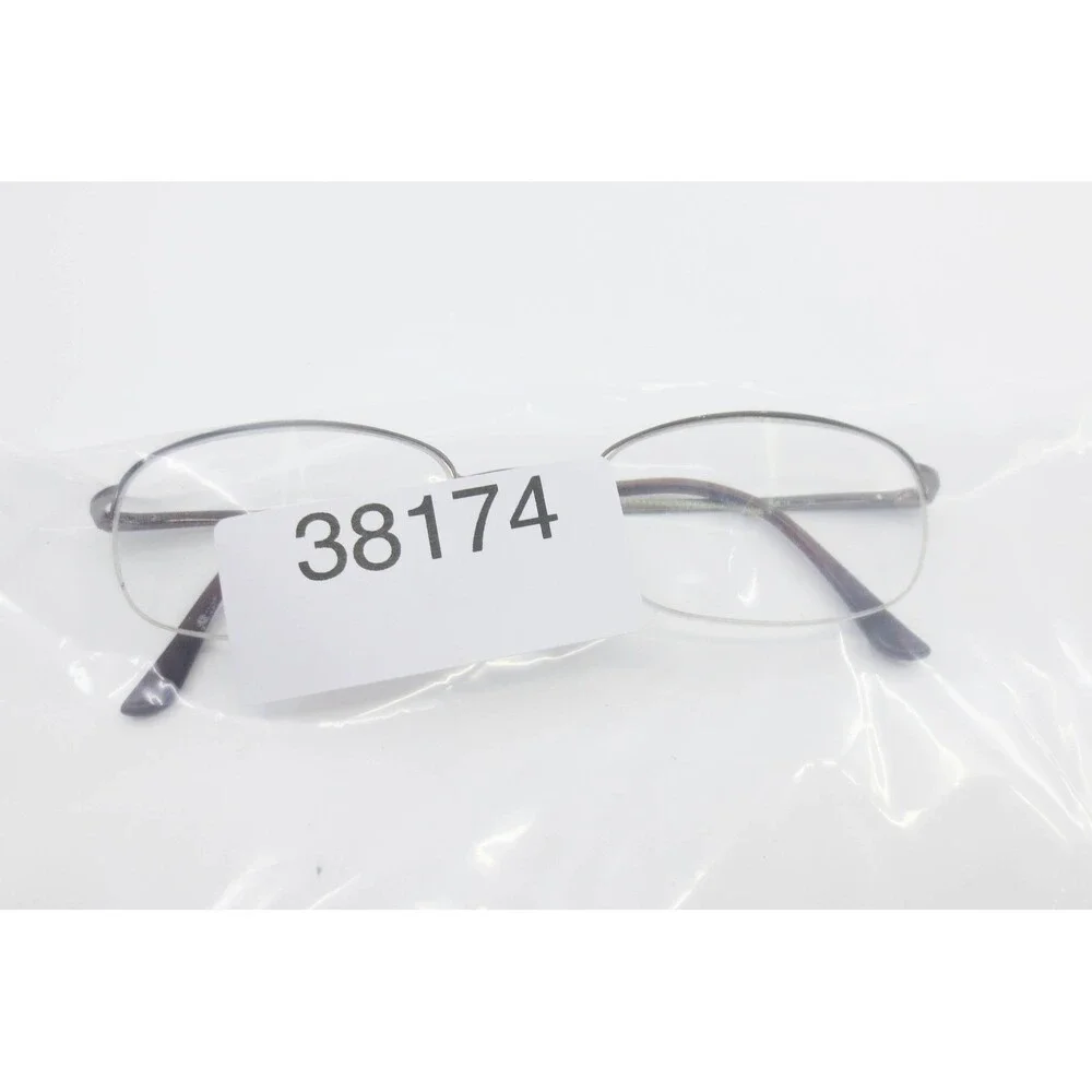 Ralph Lauren Polo 1004 9013 Brown Tortoise Oval Semi Rimless Eyeglasses